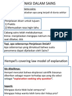 Bagian 3 - Eksplanasi Dalam Sains