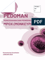 Pedoman Pencegahan Dan Pengendalian Mpox (Monkeypox) 2023