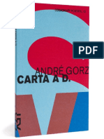 Resumo Carta A D Historia de Um Amor Colecao Portatil 13 Andre Gorz