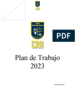 Plan de Trabajo CRA 2023 (Primer Semestre)