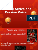 student active passive ppt