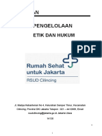 PANDUAN PENGELOLAAN ETIK Dan HUKUM RSUD CILINCING