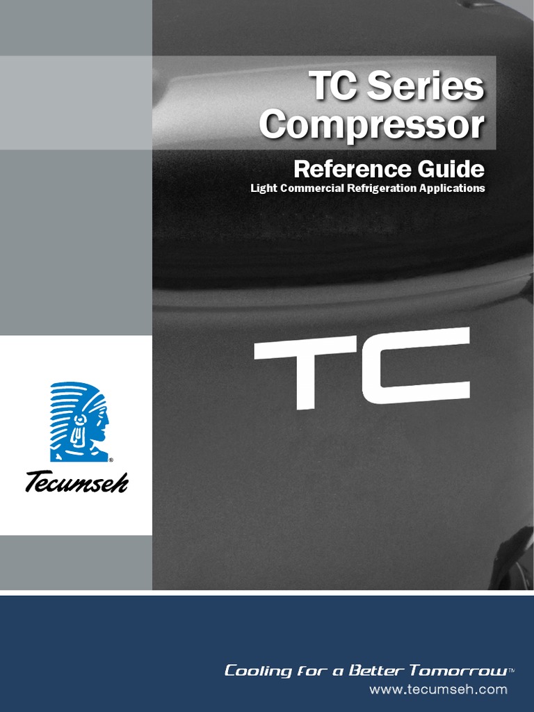 TC Series Compressor Reference Guide | PDF | Reliability Engineering ...
