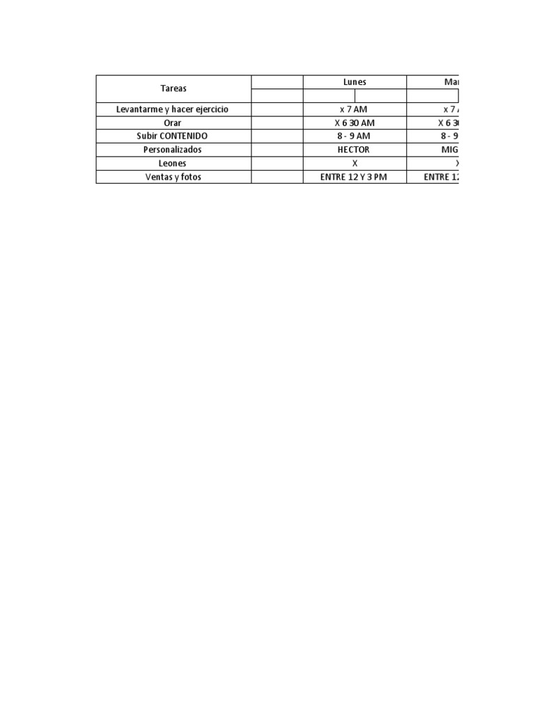 HORARIO PDF