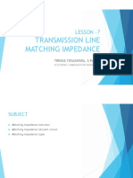 Lesso 6 - Matching Impedance