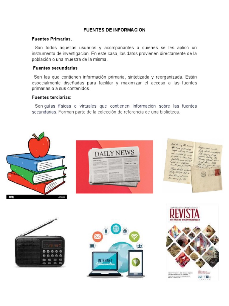 Fuentes de Informacion | PDF
