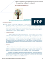 Características Del Derecho Ambiental - Derecho Ambiental - La Tierra Ama Nuestras Pisadas, y Teme Nuestras Manos - Joaquín Araújo