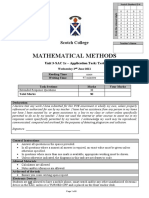 Mathematical Methods: Scotch College