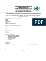 Form Bukti Penyampaian Informasi Tentang Pilihan Tempat Rujukan (Informed Choice)