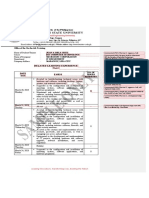 Ojt Related Learning Experience Sample With Comments 3