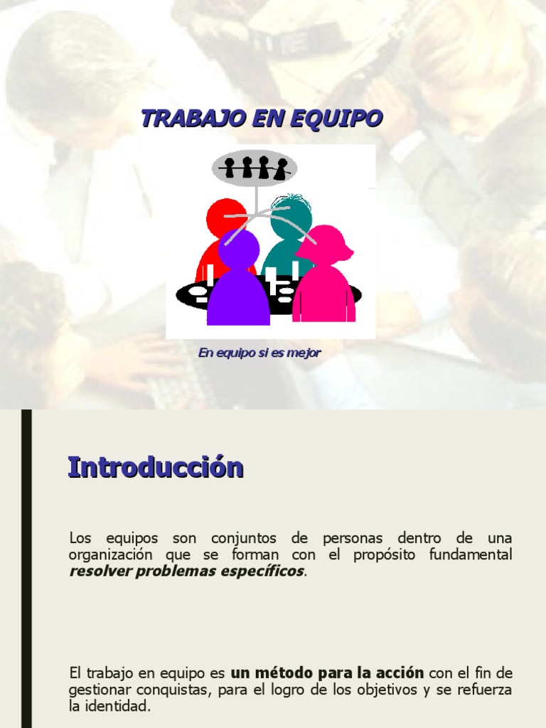 Claves del Trabajo en Equipo Efectivo | PDF | Motivación | Motivacional