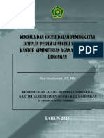 Kendala Dan Solusi Dalam Pemingkatan Disiplin Pegawai Negeri Si Il Pada Kantor Kementeria Agama Kab. Lamongan