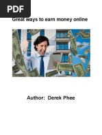 Great Ways To Earn Money Online