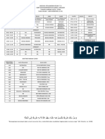 Jadwal Pelajaran Kelas 7a SMP Muhammadiyah Darul Arqom