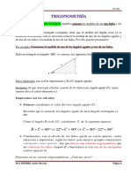 Razones Trigonometricas - Resolución de Triángulos-2023