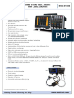 Metravi MSO-6102E Mixed Signal Oscilloscope With Logic Analyser Catalogue Web