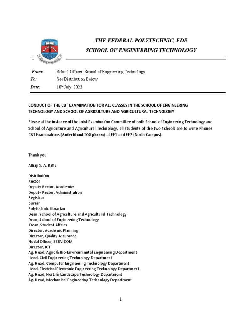 Engineering & Agriculture Exam Schedule | PDF | Physical Sciences ...