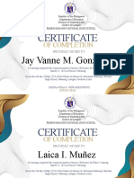 Certificates Sample For ST