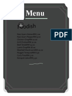 Menu 30 september 2021