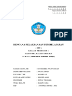 RPP Kelas 6 Tema 1