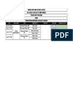 Checklist #4 - Stage Management