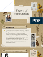 Computer Education - Thoery of Computation