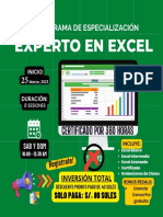 Brochure Experto en Excel 25 - Mar