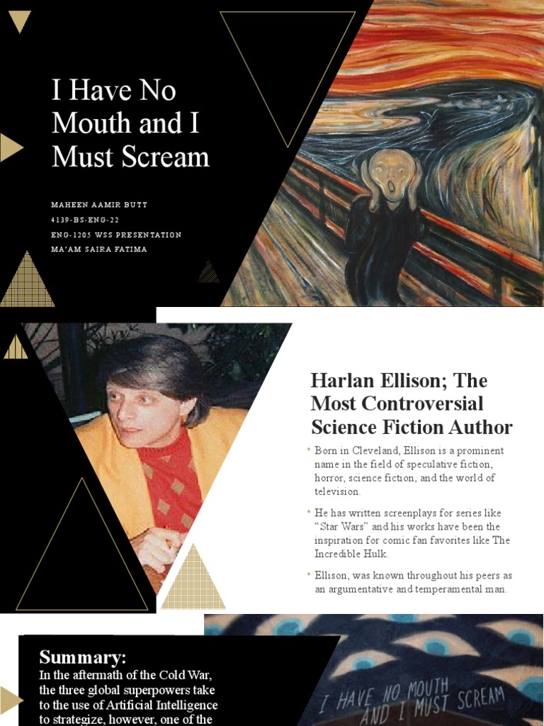 I Have No Mouth and I Must Scream | PDF