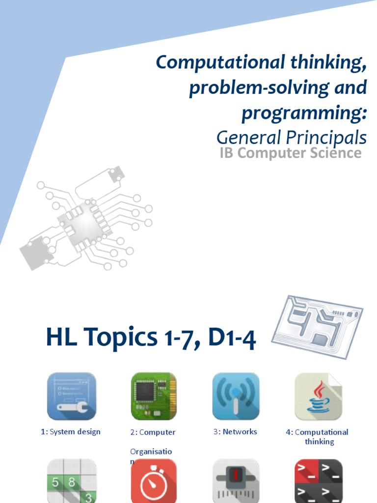 Computational Thinking, Problem-Solving and Programming | PDF | Thought ...