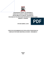 Conflitos Socioambientais de Populações Tradicionais - Doutorado