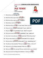 Homework #14 - The Past Tense Percy