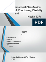 International Classification of Functioning, Disability and Health (ICF)