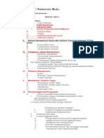 Contoh Susunan Manual Mutu