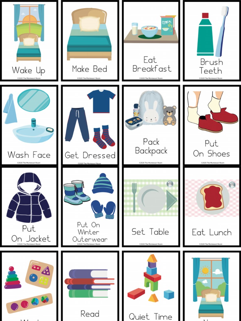 Routine Cards | PDF