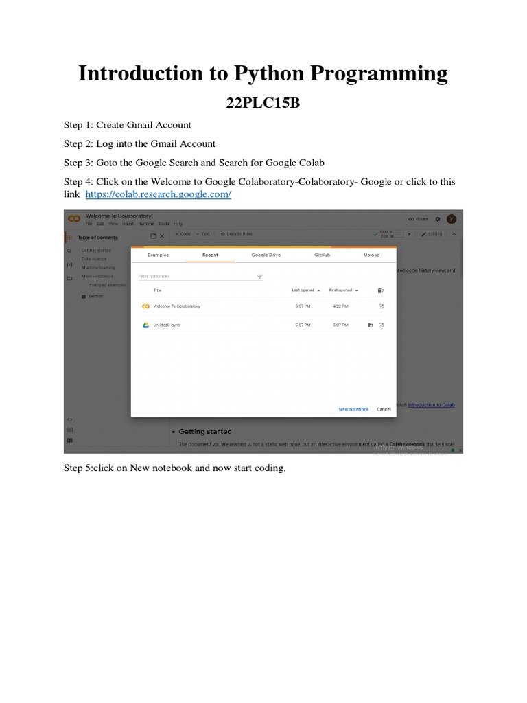 Python Manual (2) - 1 | PDF