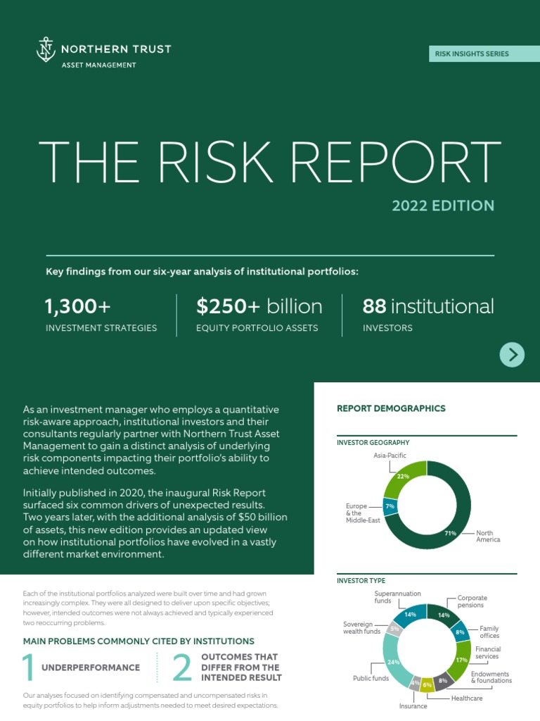 Institutional Portfolio Risk Analysis | PDF