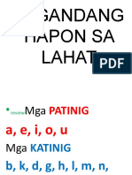 Cot - PPT - Filipino 6