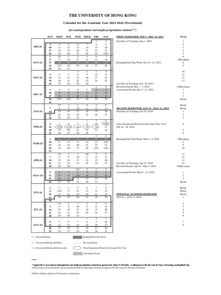 Academic Calendar 20232024 PDF Academia