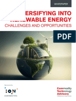 Diversifying Into Renewable Energy: Challenges and Opportunities