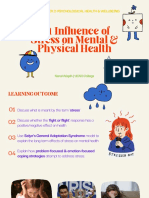 2.4 Influence of Stress On Mental & Physical Health
