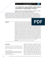 Animal Genetics - 2010 - Boettcher - Objectives Criteria and Methods For Using Molecular Genetic Data in Priority Setting
