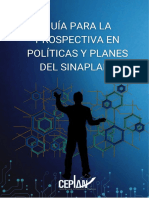 Guía para La Prospectiva de Políticas y Planes Del Sinaplan 05.07.2023 11.30 H