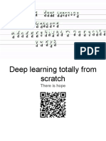 Deep Learning Totally From Scratch