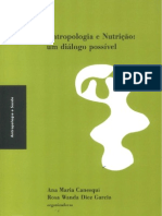 Antropologia e Nutriçã
