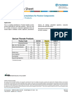 Ferro Electronic Materials Barium Titanate Powder Products