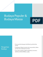 Budaya Massa & Budaya Populer