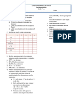 9°-Examen Conjuntos Numéricos.