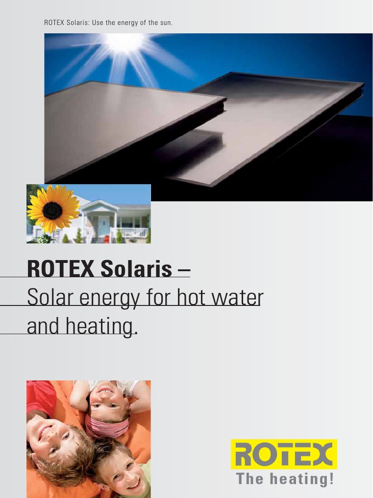 Rotex Solar | PDF | Water Heating | Solar Energy