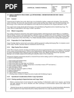 4.3 Cargo Transfer Procedure and Operational Considerations Before Cargo Operations