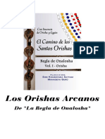 Los Orishas Arcanos de La Regla de Onalosha